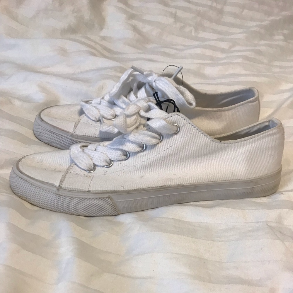 Basic White Sneakers - image 2